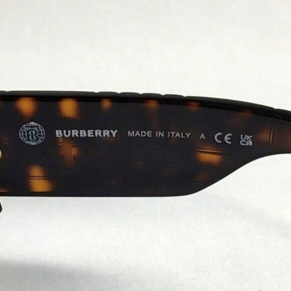 Burberry Sunglasses Bella BE3137 110963 Brown Rimless Shield Sporty NEW - Picture 14 of 15